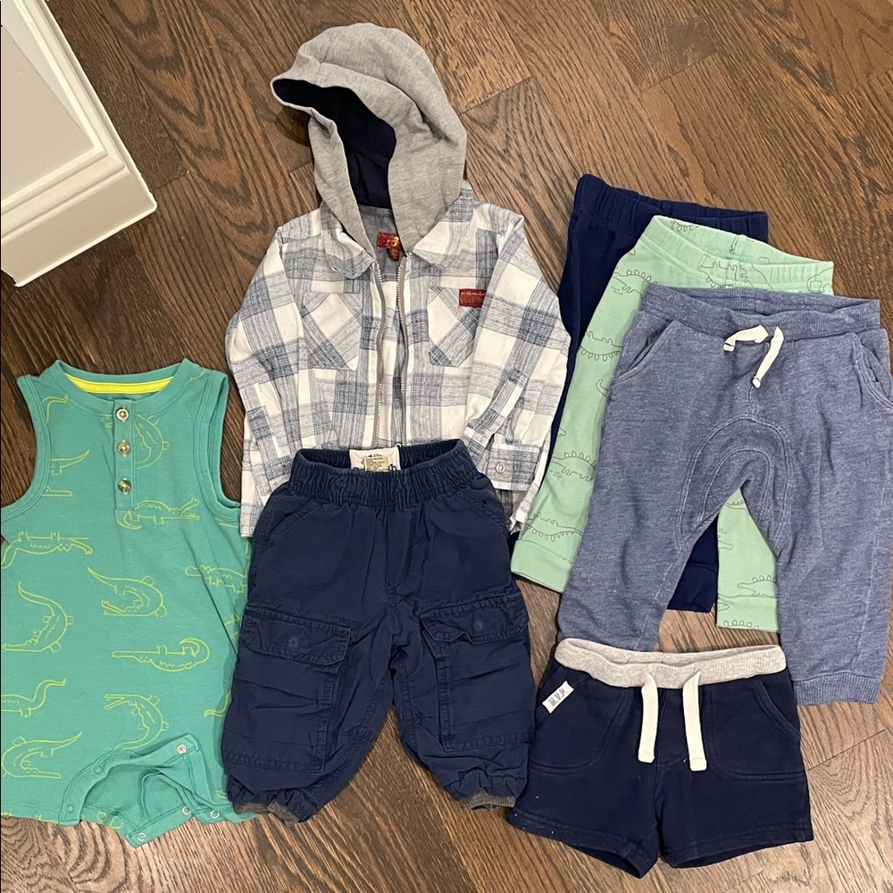 12 month baby boys bundle
